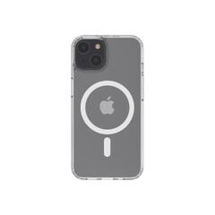 Belkin SheerForce - Baksidedeksel for mobiltelefon magnetisk - MagSafe-samsvar - blank - tynn, lettvekts - for Apple iPhone 14