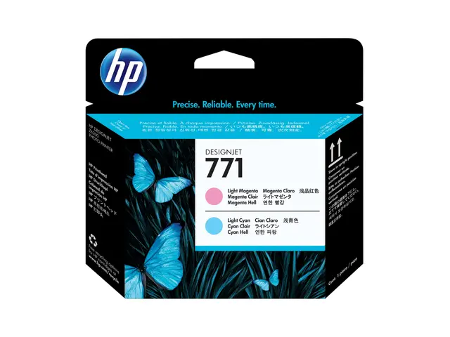 HP 771 - Lys magenta, lys cyan skriverhode for DesignJet Z6200, Z6...