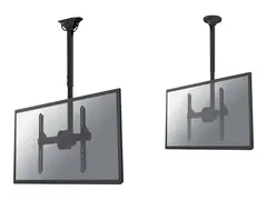 Neomounts NM-C440 - Brakett - full bevegelse for LCD-skjerm - svart - skjermstørrelse: 32"-60" - takmonterbar