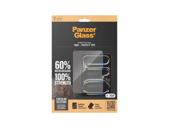 PanzerGlass - Skjermbeskyttelse for nettbrett ultrabred passform g...