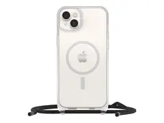 OtterBox React Necklace - Baksidedeksel for mobiltelefon for Magsafe, med avtakbar snor - MagSafe-samsvar - 50 % resirkulert plast - blank - for Apple iPhone 14 Plus