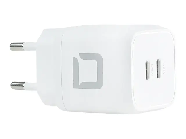 DICOTA Comfort - Strømadapter - 45 watt - 2.5 A - PD 3.0 - 2 utgan...