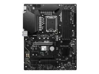 MSI PRO Z790-S Wifi - Hovedkort ATX - LGA1700-sokkel - Z790 Chipset - USB-C Gen 2x2, USB 3.2 Gen 1 - 2.5 Gigabit LAN, Wi-Fi 6E, Bluetooth - innbygd grafikk (CPU kreves) - HD-lyd (8-kanalers)