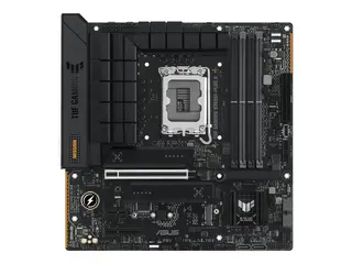 ASUS TUF GAMING B760M-PLUS II - Hovedkort micro ATX - LGA1700-sokkel - B760 Chipset - USB-C 3.2 Gen 2x2, USB 3.2 Gen 2, USB 3.2 Gen 1 - 2.5 Gigabit LAN - innbygd grafikk (CPU kreves) - HD-lyd (8-kanalers)