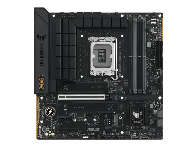 ASUS TUF GAMING B760M-PLUS II - Hovedkort micro ATX LGA1700-sokkel...