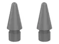 Deqster - Aktiv stylus spiss - extra fine tip grå (en pakke 2) - for Deqster Pencil 2