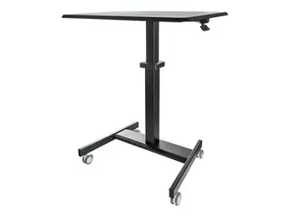 STARTECH MOBILE STANDING DESK - PORTABLE SIT STAND ERGONOMIC ROLLING CA