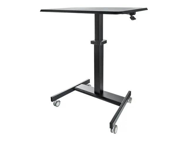 Startech Mobile Standing Desk, Portable Sit Stand Ergonomic Height...