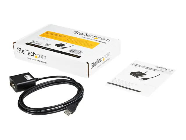 StarTech.com 6 ft Professional RS422/485 USB Serial Cable Adapter ...