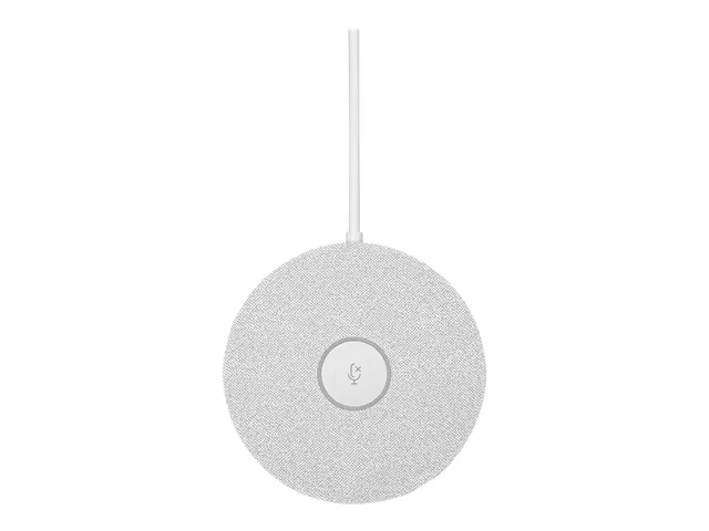 Logitech Rally Mic Pod - Mikrofon hvit Skype Certified, Zoom Cisco...