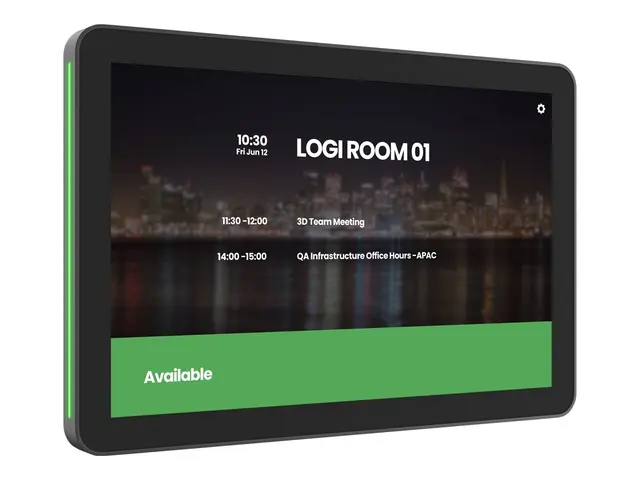 Logitech Tap Scheduler Purpose-Built Scheduling Panel for Meeting ...