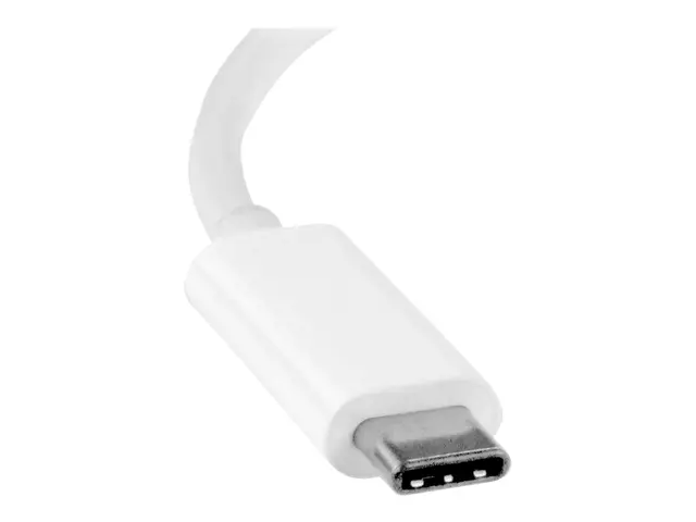 StarTech USB C to DVI Adapter - White 1920x1200 Type Video Convert...