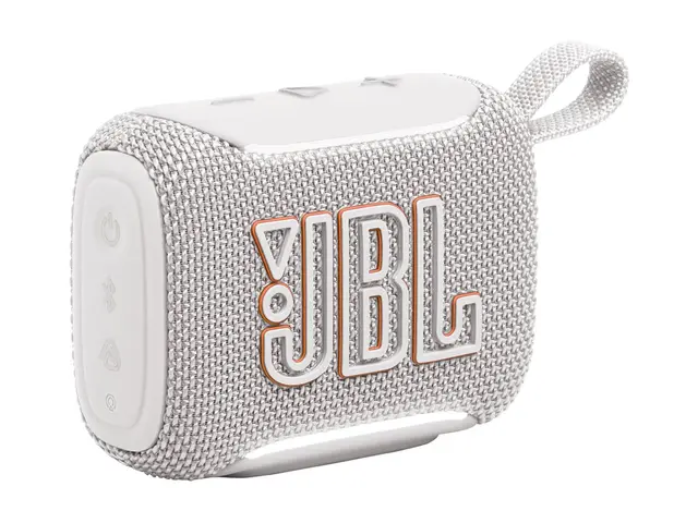 JBL Go 5 - Høyttaler - for bærbar bruk - trådløs Bluetooth - Appstyrt - 4.8 watt - hvit 