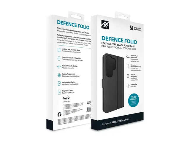 iFrogz Defence - Lommebok for mobiltelefon polyuretanlær, polykarb...