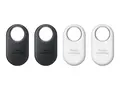 Samsung Galaxy SmartTag2 - Tapfri Bluetooth-tag for mobiltelefon hvit, svart (en pakke 4)