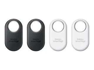 Samsung Galaxy SmartTag2 - Tapfri Bluetooth-tag for mobiltelefon hvit, svart (en pakke 4)