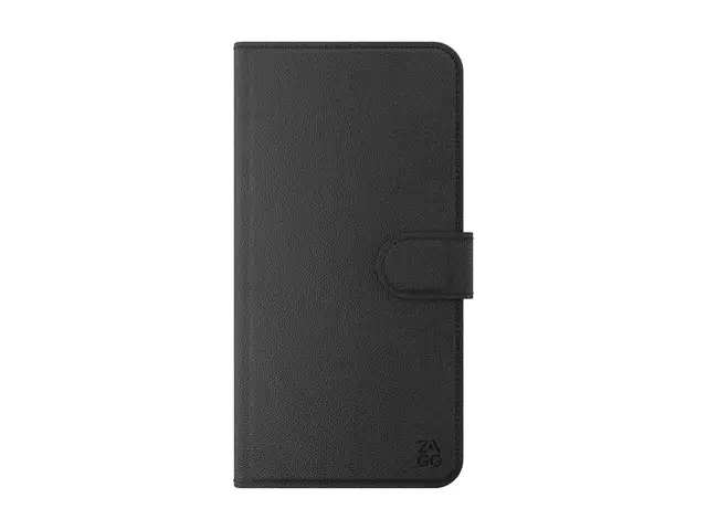 Zagg - Lommebok for mobiltelefon - folio - lær - svart - for Apple...