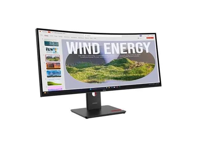 Lenovo ThinkVision T34WD-40 - LED-skjerm kurvet 34" 3440 x 1440 UW...