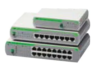 Allied Telesis AT FS710/8E - Switch - ikke-styrt 8 x 10/100 - stasjon&#230;r, rackmonterbar