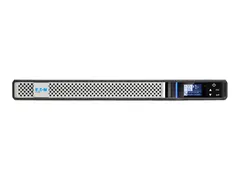 Eaton 5P 1550iR - Gen 2 - UPS (kan monteres i rack) AC 200/208/220/230/240 V - 1350 watt - 1550 VA - enkeltfase - 9 Ah - RS-232, USB - utgangskontakter: 6 - 1U - 19&quot; - svart/s&#248;lv - med Network Card-MS
