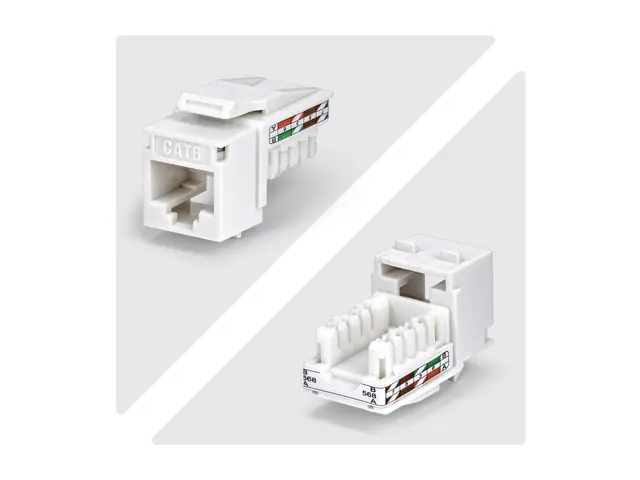 Startech - Trapes-jakk - 90°, 110 nedstøping - CAT 6 - UTP - RJ-45...