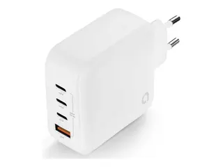 Andersson WLC-G2600 - Strømadapter - 140 watt 5 A - PD 3.0, QC 3.0, PD/PPS - 4 utgangskontakter (USB-type A, 24 pin USB-C) - hvit