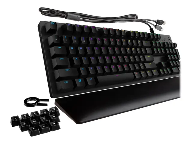Logitech Gaming G513 - Tastatur - bakgrunnsbelyst - USB - Nordisk ...