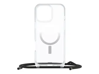 OtterBox React Necklace - Baksidedeksel for mobiltelefon MagSafe-samsvar - resirkulert plast - blank - for Apple iPhone 16 Pro Max