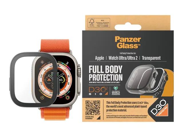 PanzerGlass - Skjermbeskyttelse for smart armbåndsur helkropp, med...