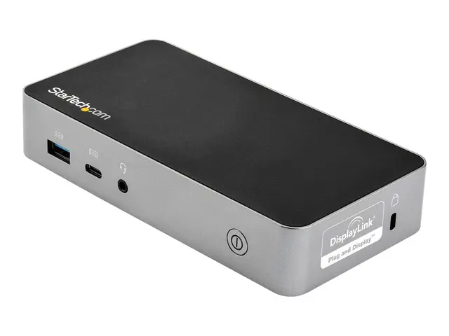 StarTech.com USB-C Dock, Dual Monitor 1080p HDMI Laptop Docking St...