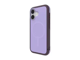 ZAGG Sedona Snap - Baksidedeksel for mobiltelefon MagSafe-samsvar - grafen - støvet drue - for Apple iPhone 17
