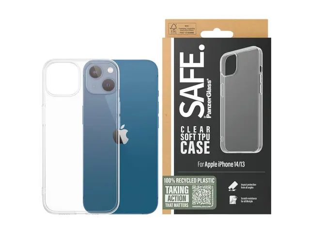 SAFE. by PanzerGlass - Baksidedeksel for mobiltelefon termoplast-p...