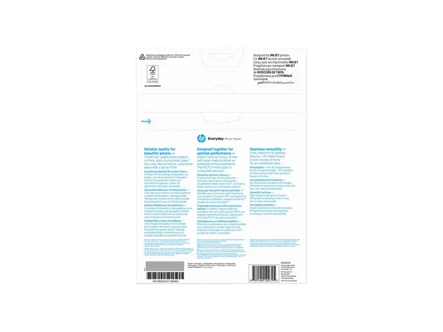 HP Everyday Photo Paper - Blank 8 mille A4 (210 x 297 mm) 200 g/m²...