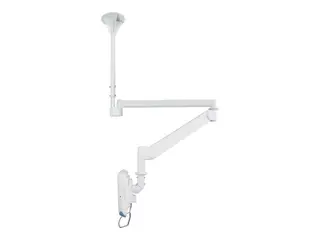 Neomounts FPMA-HAC100 - Brakett - full bevegelse for LCD-skjerm - medisinsk - hvit - skjermst&#248;rrelse: 10&quot;-24&quot; - takmonterbar