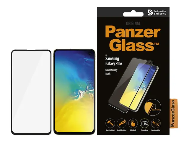PanzerGlass Original - Skjermbeskyttelse for mobiltelefon - glass ...