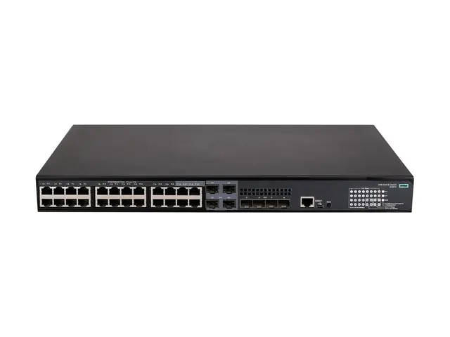 HPE FlexNetwork 5140 24G PoE+ 4SFP+ EI - Switch - L3 - smart - 24 ...