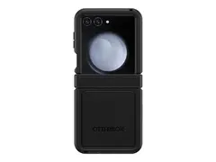 OtterBox Defender Series XT - Baksidedeksel for mobiltelefon robust - polykarbonat, termoplastisk elastomer (TPE) - svart - for Samsung Galaxy Z Flip6