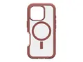 OtterBox Defender Series XT - Baksidedeksel for mobiltelefon MagSafe-samsvar - mursteinsr&#248;d - for Apple iPhone 16 Pro