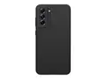 OtterBox React Series - Baksidedeksel for mobiltelefon polyuretan, polykarbonat - svart - for Samsung Galaxy S21 FE 5G