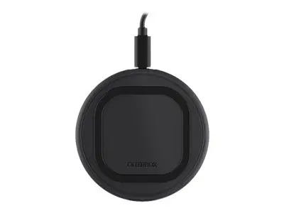 OtterBox - Trådløs ladepute + AC-strømadapter - 10 watt - svart - ...