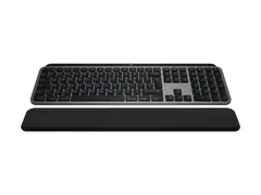 Logitech Master Series MX Keys S Combo for Mac Tastatur- og mussett - full size - bakbelysning - trådløs - Bluetooth LE - QWERTY - US International - romgrå