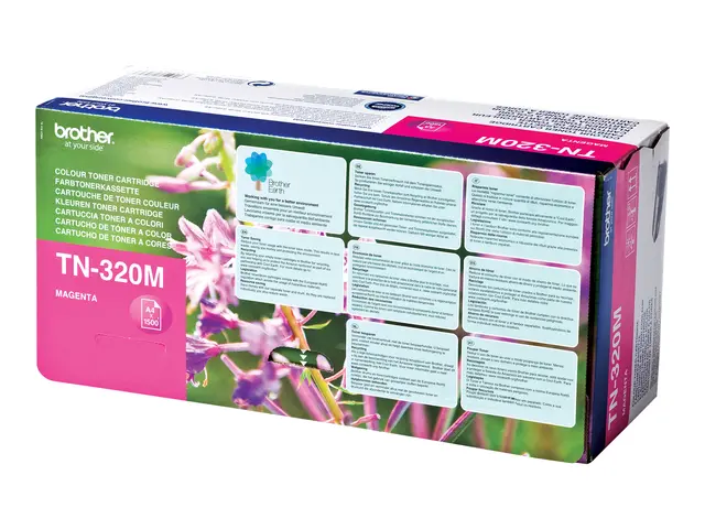 Brother TN320M - Magenta - original - tonerpatron - for Brother DC...