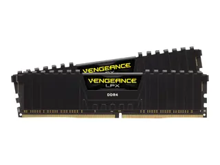 CORSAIR Vengeance LPX - DDR4 - sett - 16 GB: 2 x 8 GB DIMM 288-pin - 2400 MHz / PC4-19200 - ikke-bufret