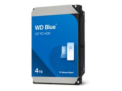 WD Blue - Harddisk - 4 TB - intern 3.5" - SATA 6Gb/s - 5400 rpm - buffer: 128 MB