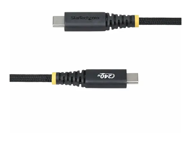 StarTech.com 10ft (3m) USB-C Charging Cable, 240W, Silicone Jacket...