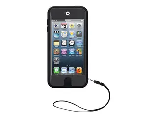 OtterBox Defender Series - Pro Pack beskyttelsesboks for spiller - silikon, polykarbonat - kull - for Apple iPod touch (5G, 6G, 7G)
