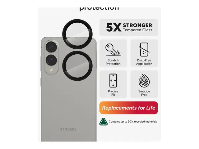ZAGG InvisibleShield Glass Elite - Linsebeskytter for mobiltelefon...
