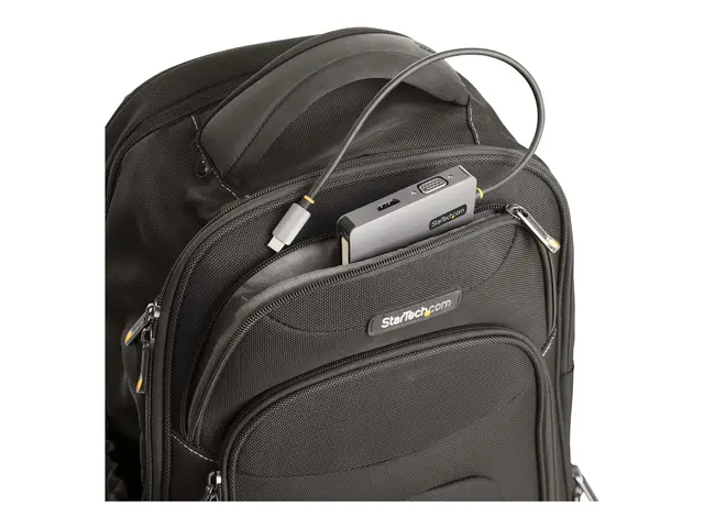 Startech USB C Video Adapter, to HDMI DVI VGA Up 4K 60Hz, Aluminum...