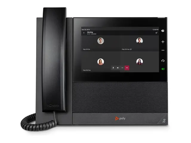 Poly CCX 600 - For Microsoft Teams VoIP-telefon med anrops-ID/samt...