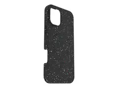 OtterBox Symmetry Core Series - Baksidedeksel for mobiltelefon MagSafe-samsvar - resirkulert plast - karnevalskveld (svart) - for Apple iPhone 16 Plus